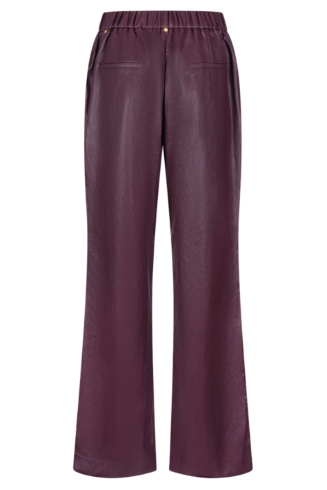 Nukus bordeaux dames broek | Vooraanzicht