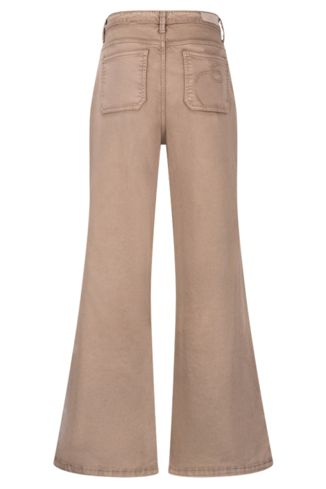 Nukus camel dames broek | Achteraanzicht