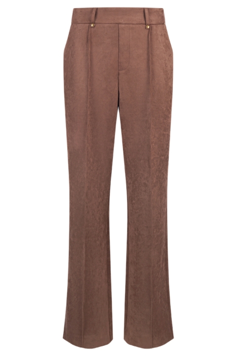 Nukus camel dames broek | Vooraanzicht