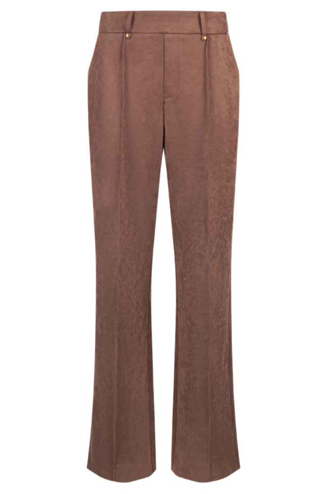 Nukus camel dames broek | Vooraanzicht