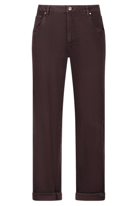 Nukus bruine dames jeans | Vooraanzicht