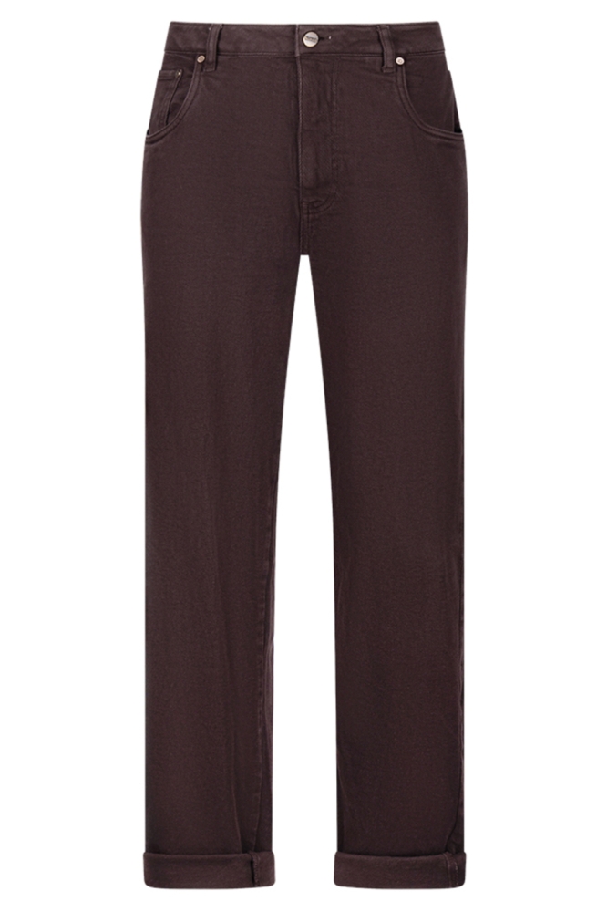 Nukus bruine dames jeans | Vooraanzicht