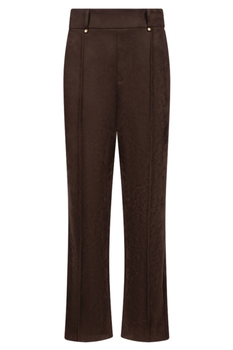 Nukus bruine dames broek | Vooraanzicht
