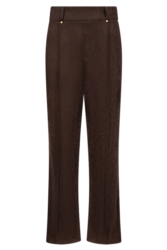 Nukus bruine dames broek | Vooraanzicht