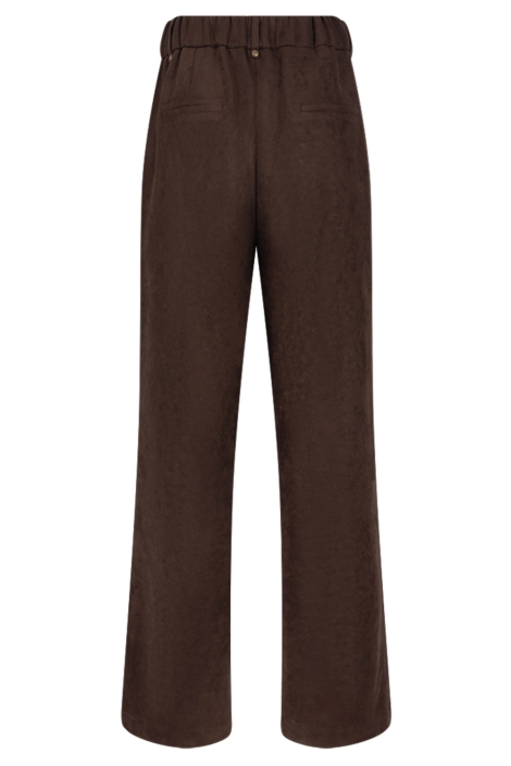 Nukus bruine dames broek | Achteraanzicht