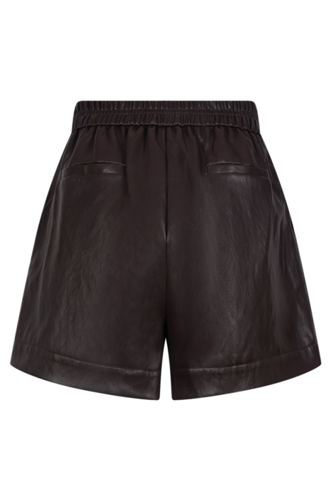 Nukus bruine dames korte broek | Achteraanzicht