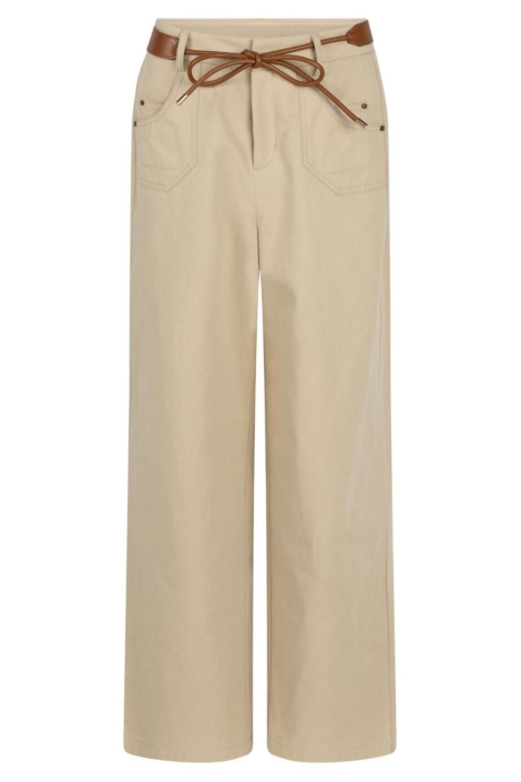 Aaiko beige dames broek | Vooraanzicht