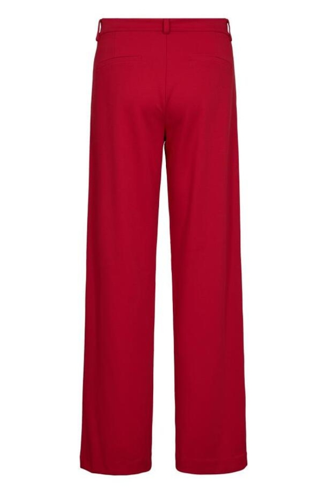 Freequent rode dames broek | Achteraanzicht