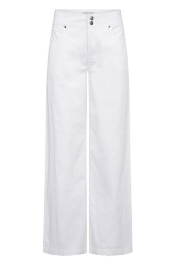 Freequent Broek LOPEZ PANTS 207746 BRILLIANT WHITE