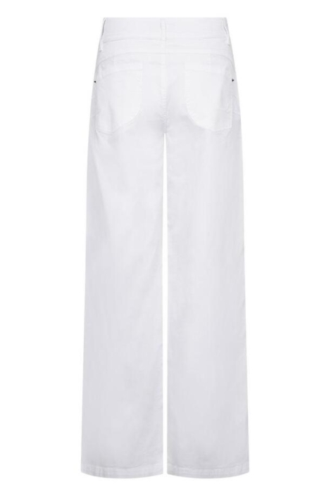 Freequent witte dames broek | Achteraanzicht
