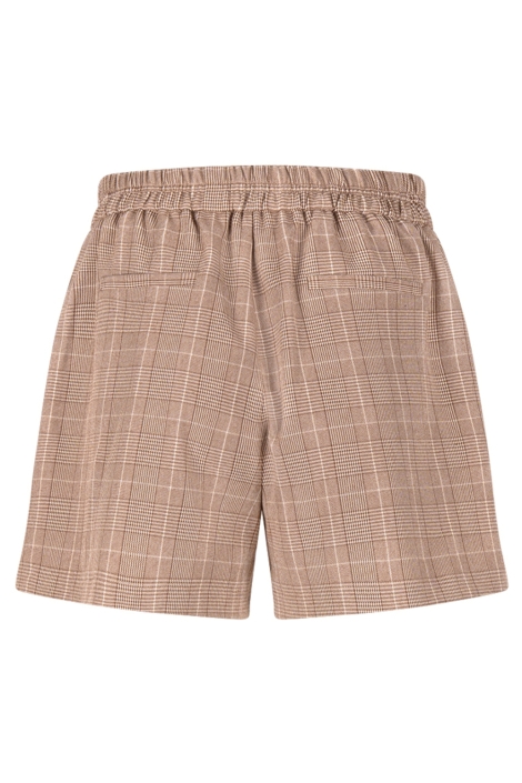Nukus camel dames korte broek | Achteraanzicht