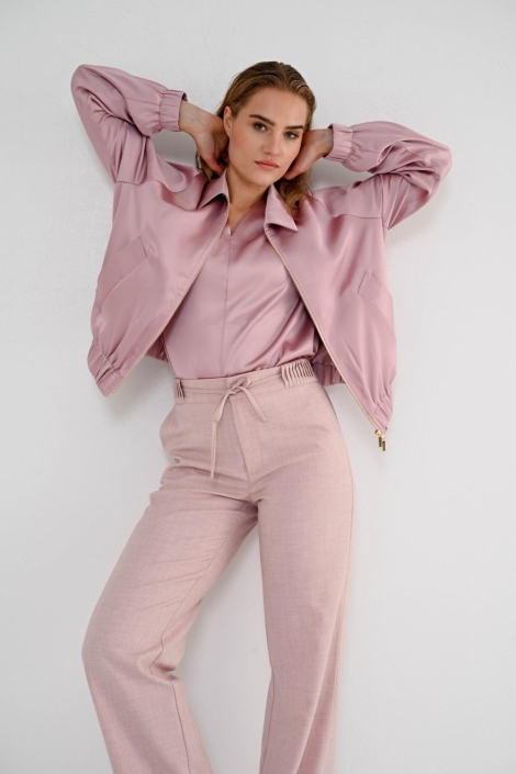 Zizo roze dames broek | Model