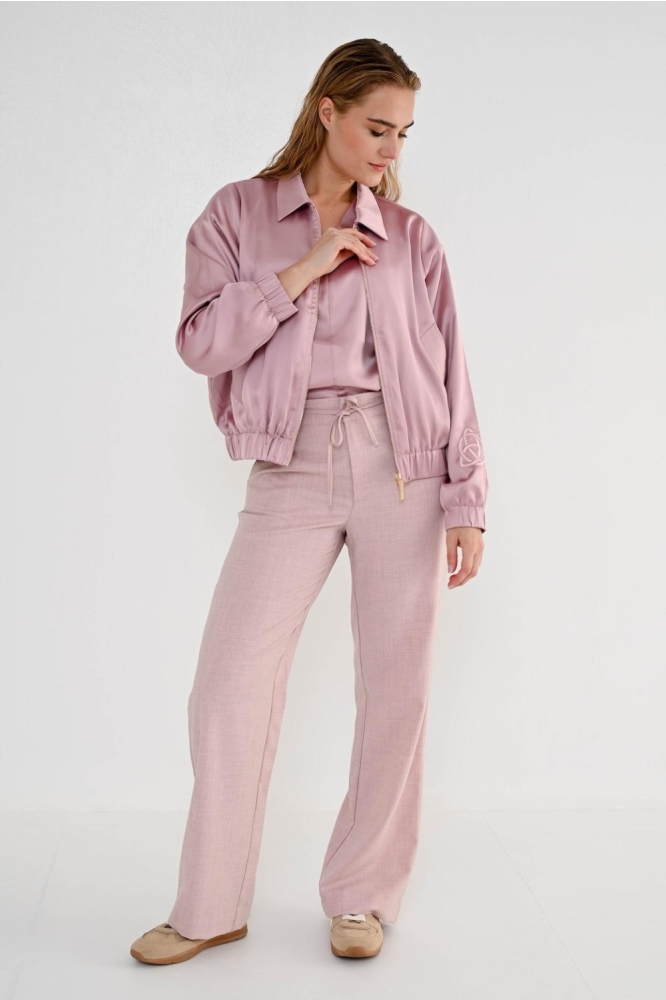 Zizo roze dames broek | Model