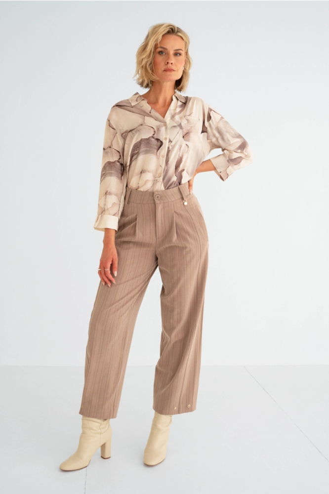 Zizo roze dames broek | Model