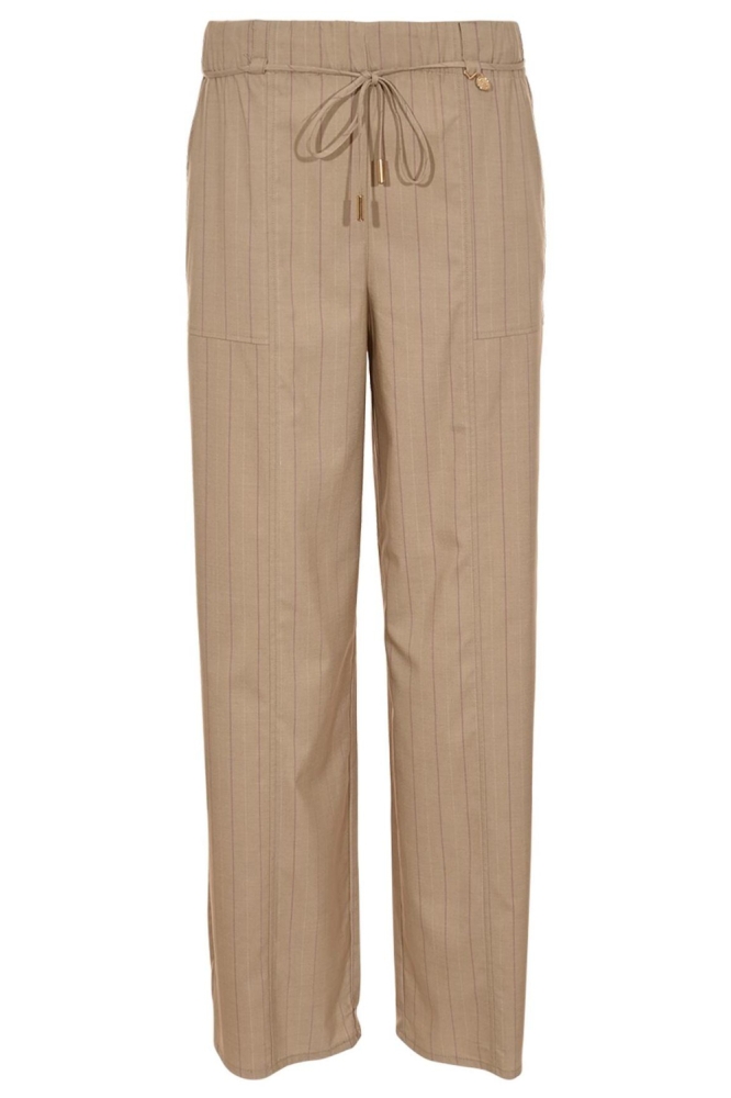 Zizo beige dames broek | Vooraanzicht