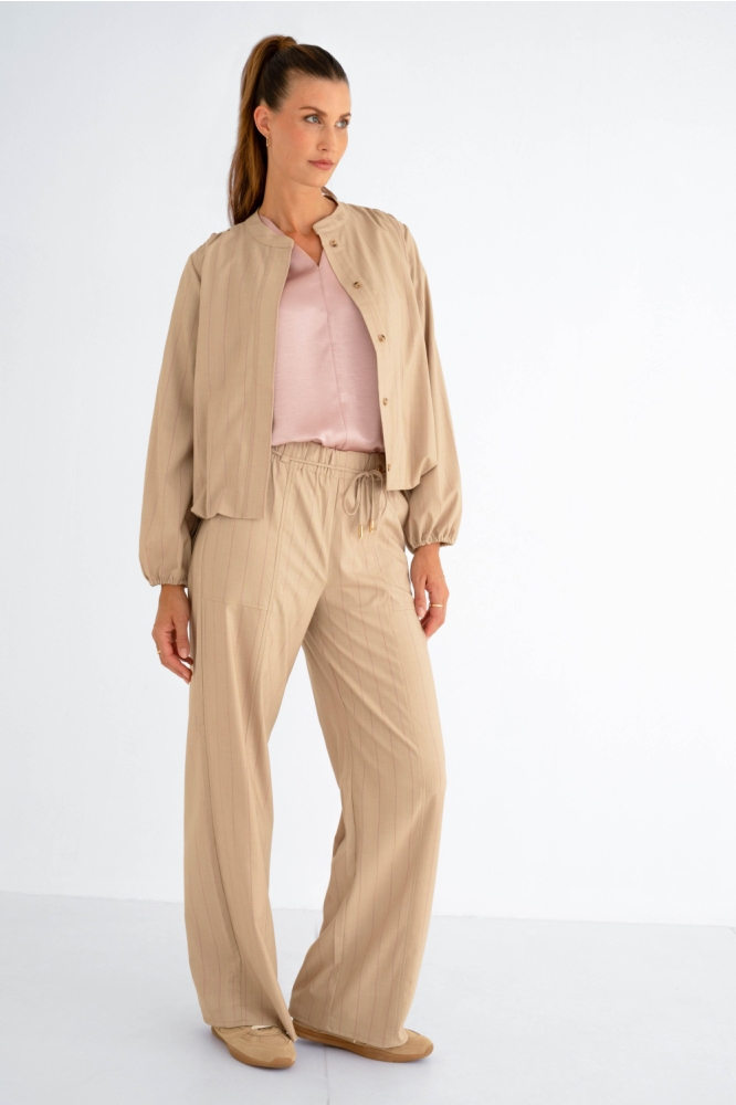 Zizo beige dames broek | Model