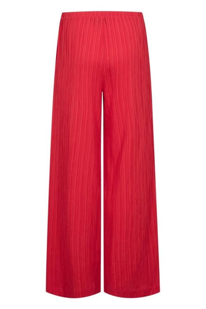 Freequent rode dames broek | Achteraanzicht