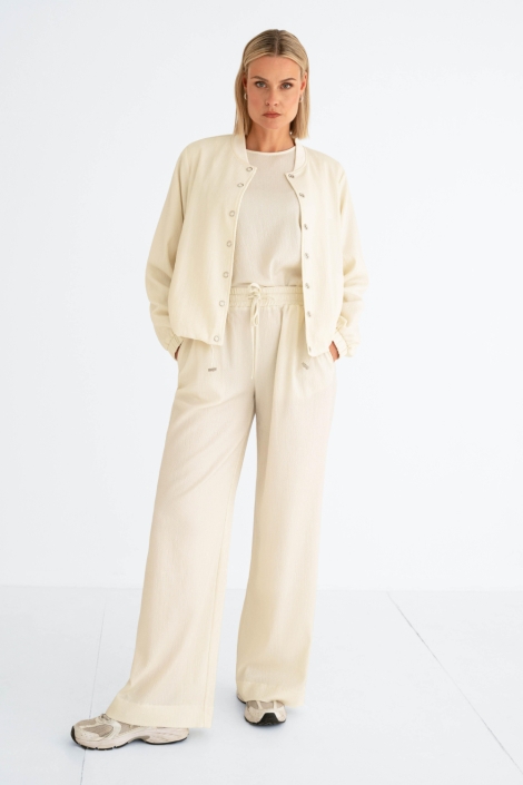 Maicazz ecru dames broek | Model