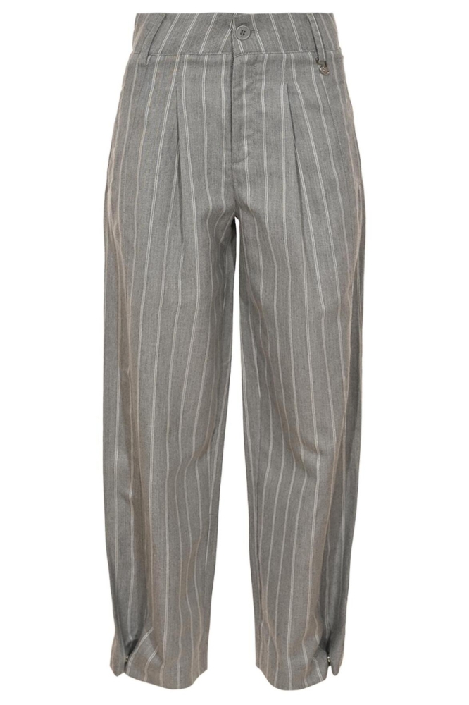 Zizo grijze dames broek | Vooraanzicht