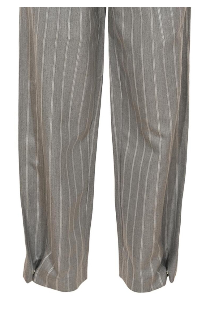 Zizo grijze dames broek | Close up