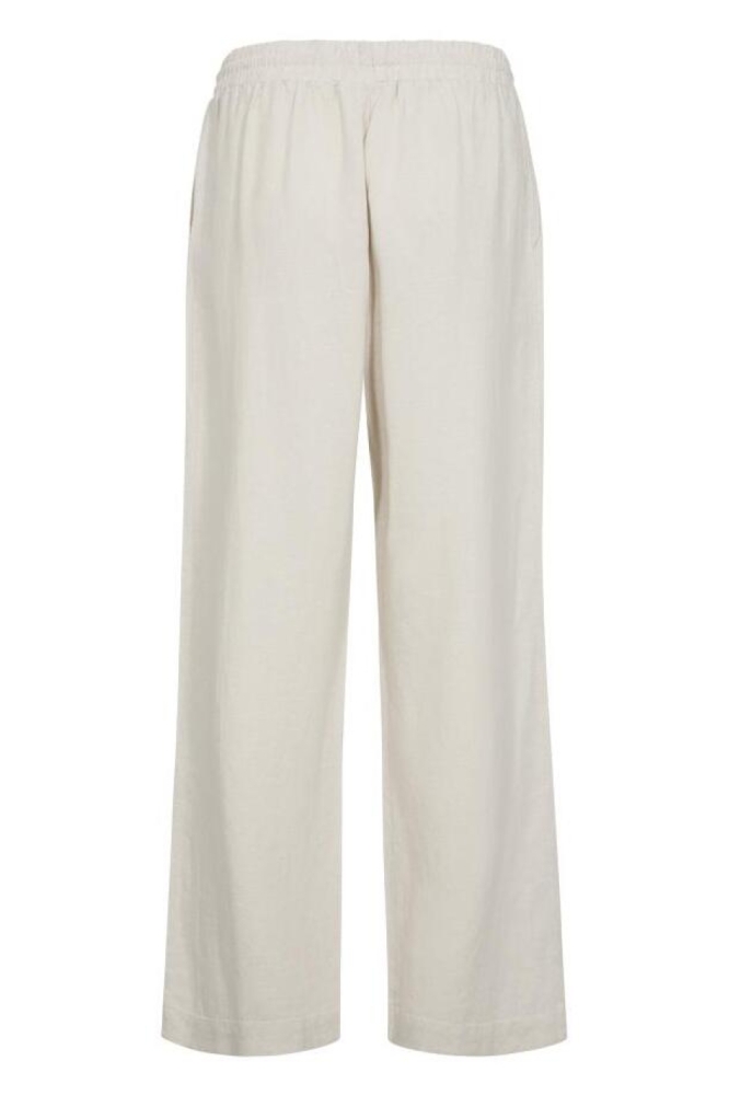 Freequent beige dames broek | Achteraanzicht