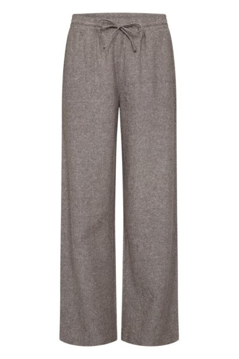 Freequent grijze dames broek | Vooraanzicht