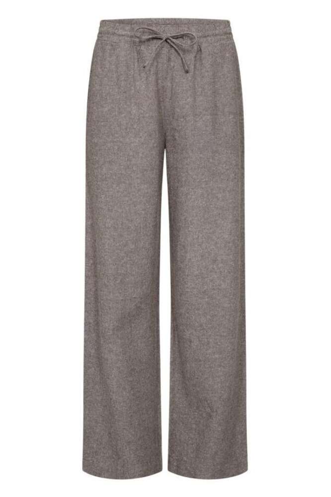 Freequent grijze dames broek | Vooraanzicht