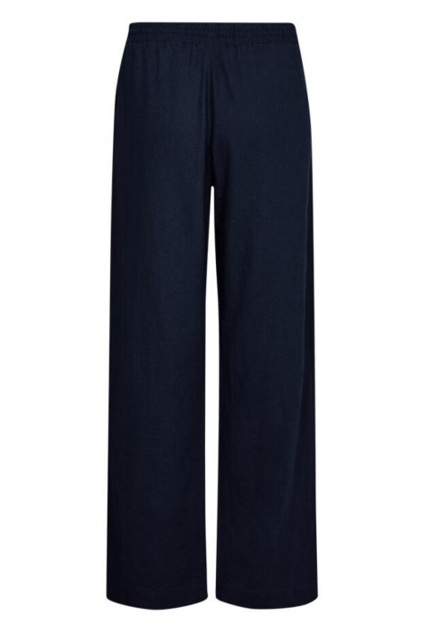 Freequent blauwe dames broek | Achteraanzicht