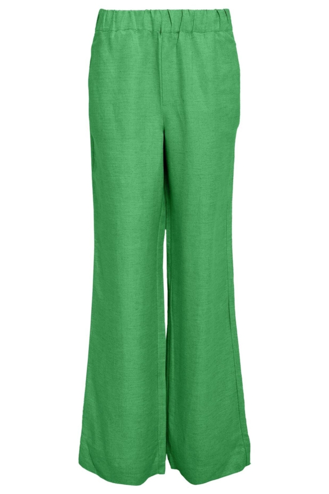 Minus groene dames broek | Vooraanzicht