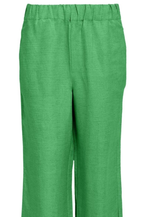 Minus groene dames broek | Close up