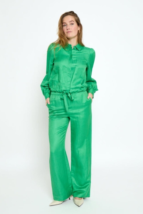 Minus groene dames broek | Model