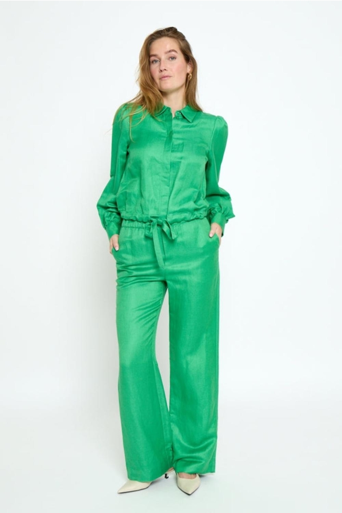 Minus groene dames broek | Model