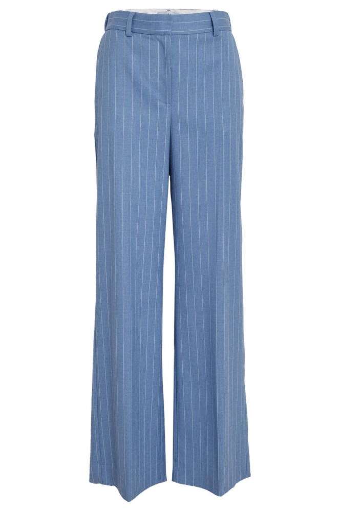 Minus blauwe dames broek | Vooraanzicht