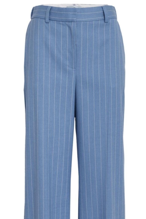 Minus blauwe dames broek | Close up