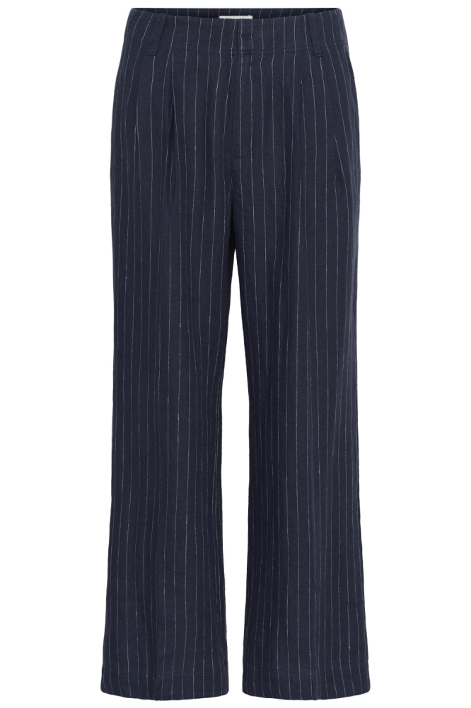 Part Two blauwe dames broek | Vooraanzicht