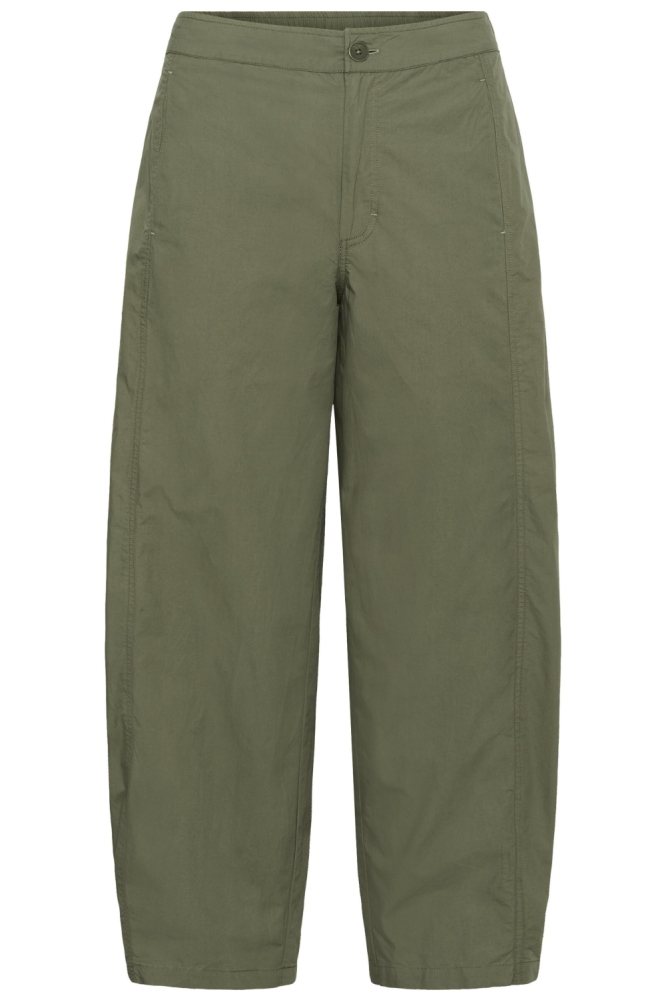 Part Two groene dames broek | Vooraanzicht