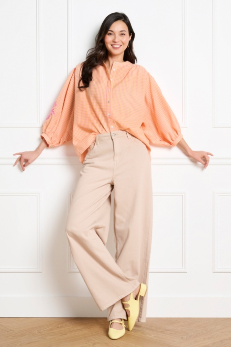 LolaLiza beige dames broek | Model