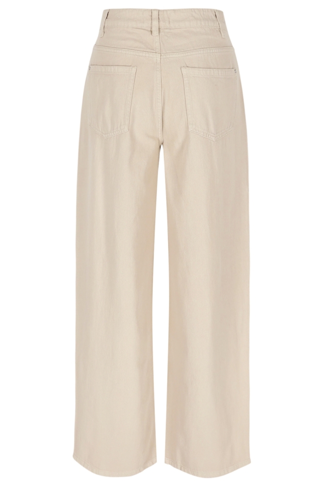LolaLiza beige dames broek | Achteraanzicht