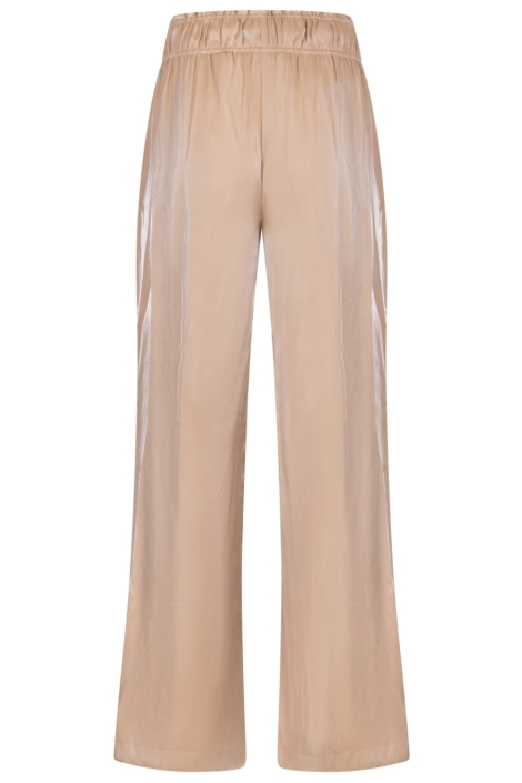 Nukus zand dames broek | Achteraanzicht