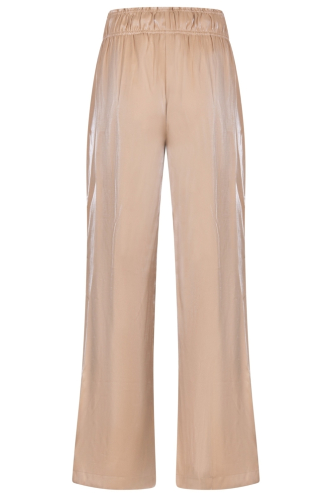 Nukus zand dames broek | Achteraanzicht