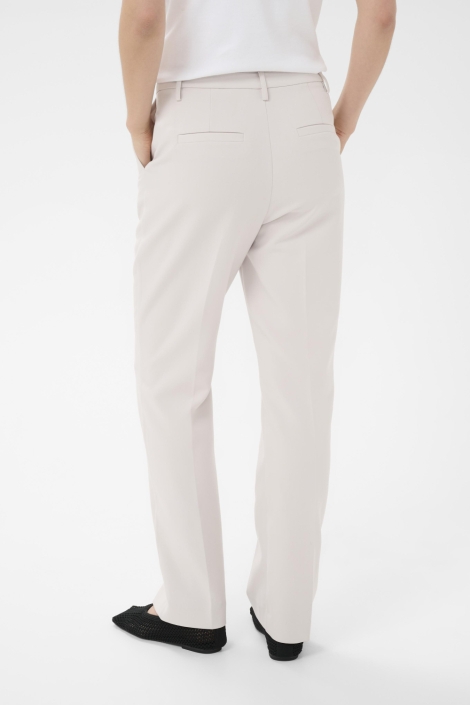 Part Two ecru dames broek | Model achteraanzicht