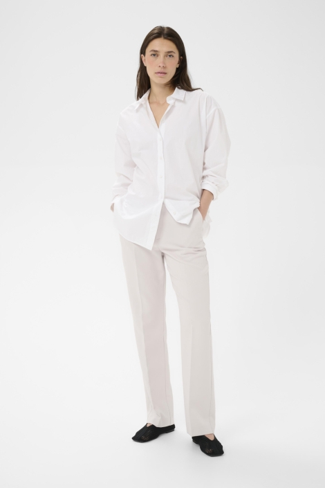 Part Two ecru dames broek | Model