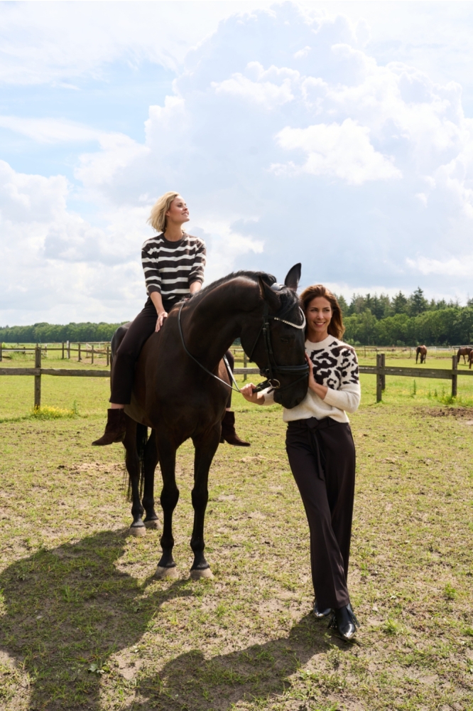 NED bruine dames broek | Sfeerbeeld, In situatie