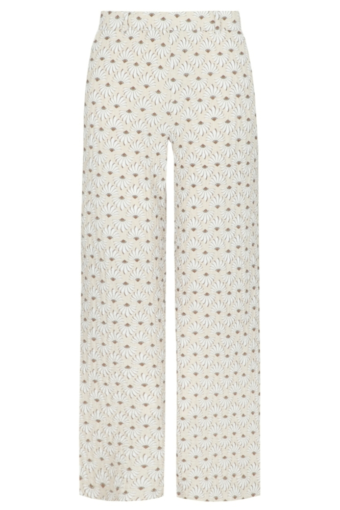 C&S The Label camel dames broek | Vooraanzicht