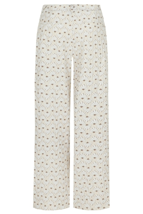 C&S The Label camel dames broek | Achteraanzicht