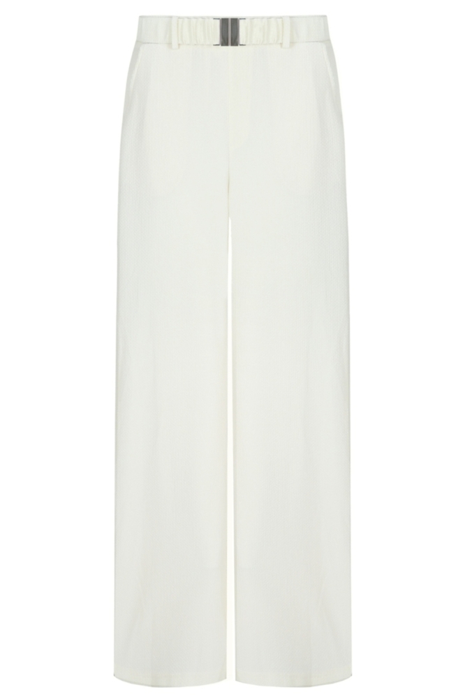 C&S The Label beige dames broek | Vooraanzicht