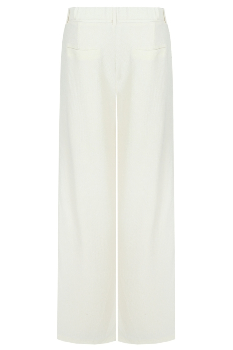 C&S The Label beige dames broek | Achteraanzicht