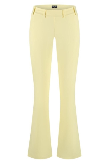 Lady Day Broek POPPY FLARED L14 475 3201 BUTTER YELLOW