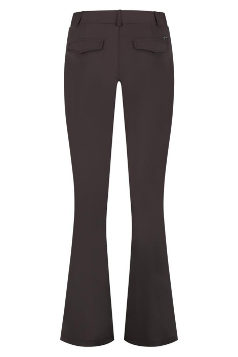 Lady Day bruine dames broek | Achteraanzicht