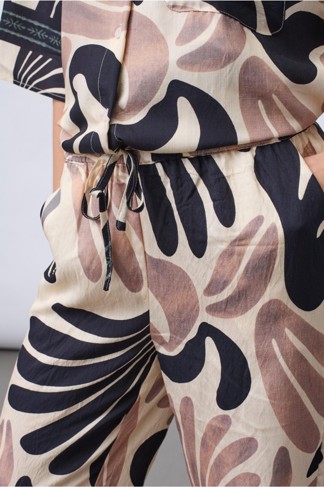 SisterS point beige dames broek | Close up